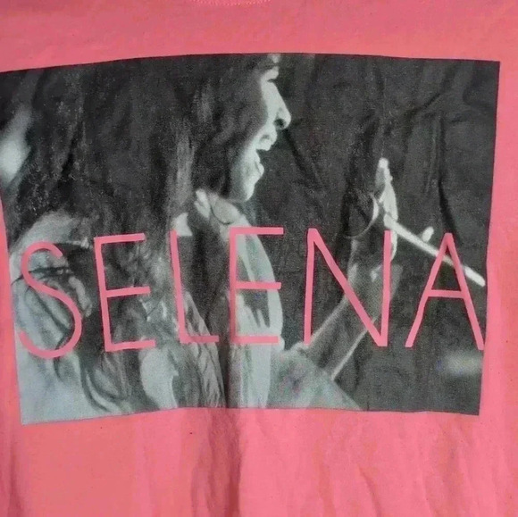 Selena Dreaming of You vintage T Shirt sz S pink long sleeve - Picture 2 of 5